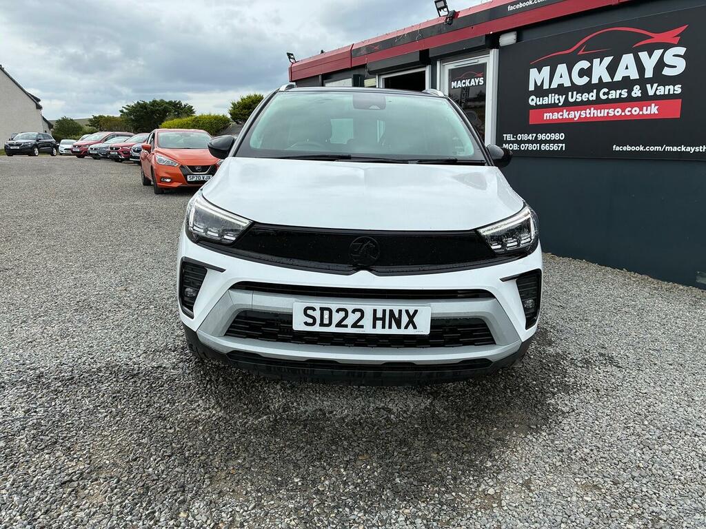 Vauxhall Crossland Suv 1.5 Turbo D Ultimate 2022 SD22HNX White #2