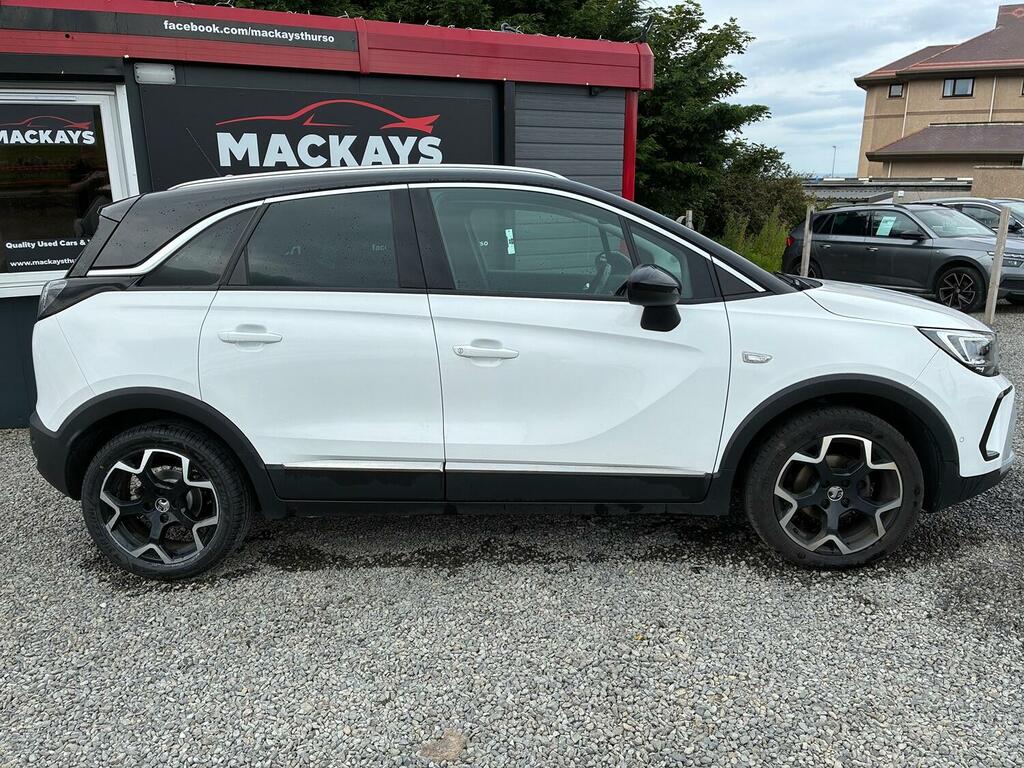 Vauxhall Crossland Suv 1.5 Turbo D Ultimate 2022 SD22HNX White #3