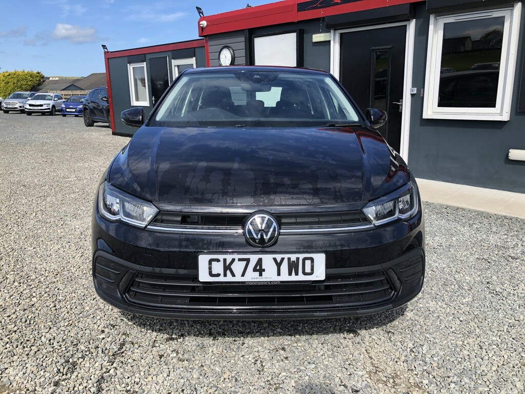 Volkswagen Polo Hatchback 1.0 Tsi Life 2024 CK74YWO Black #2
