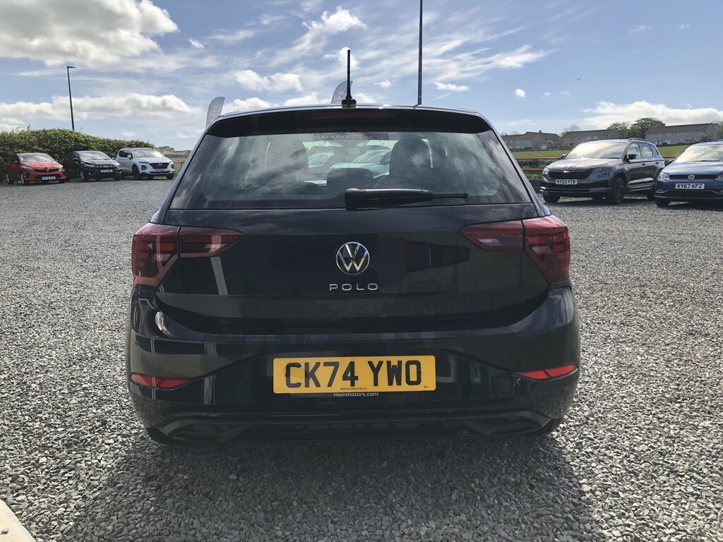 Volkswagen Polo Hatchback 1.0 Tsi Life 2024 CK74YWO Black #5