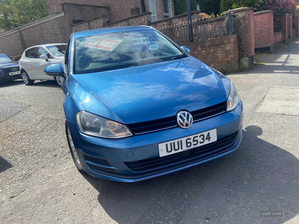 Volkswagen Golf 1.6 Tdi 105 Se UUI6534 Blue #3