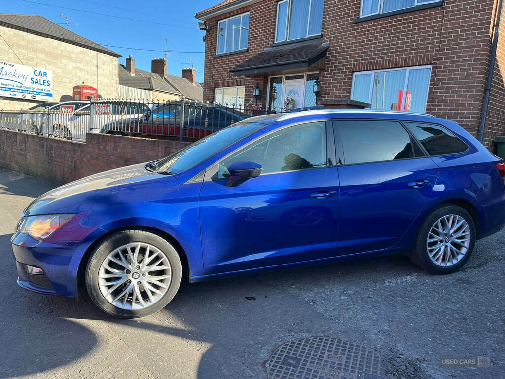 Seat Leon 1.6 Tdi Se Dynamic Ez MGZ3778 Blue #3