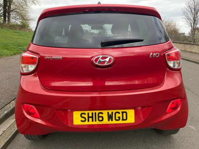 Hyundai I10 2016 1.0 Go Euro 6 SH16WGD Red #3