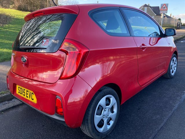 Kia Picanto 2015 1.0 1 Euro 5 Red #3