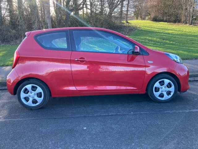Kia Picanto 2015 1.0 1 Euro 5 Red #2