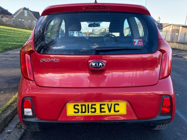 Kia Picanto 2015 1.0 1 Euro 5 Red #4