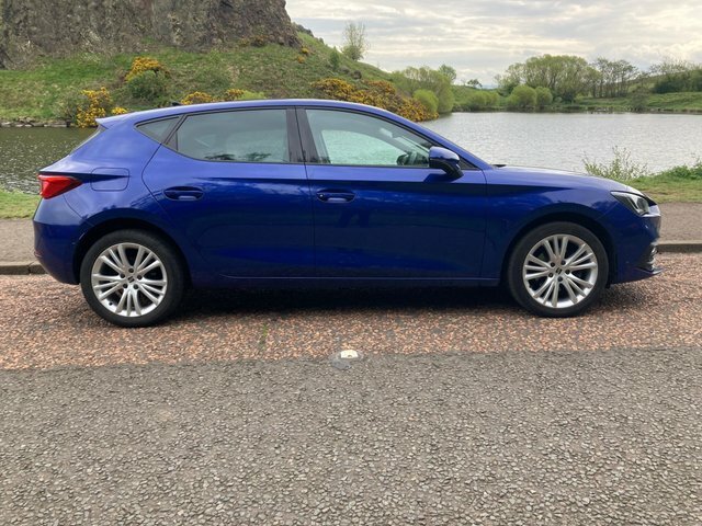 Seat Leon 2021 2.0 Tdi Se Dynamic Euro 6 Ss Blue #2