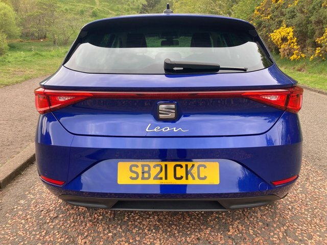 Seat Leon 2021 2.0 Tdi Se Dynamic Euro 6 Ss Blue #4