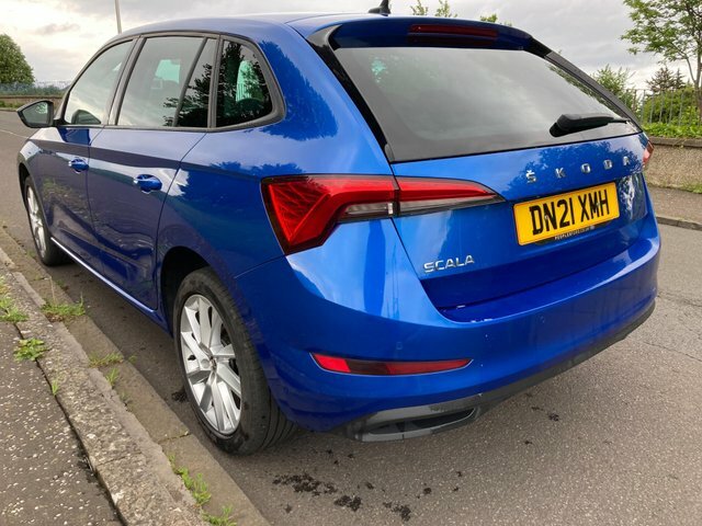 Skoda Scala 2021 1.5 Tsi Se L Dsg Euro 6 Ss DN21XMH Blue #5