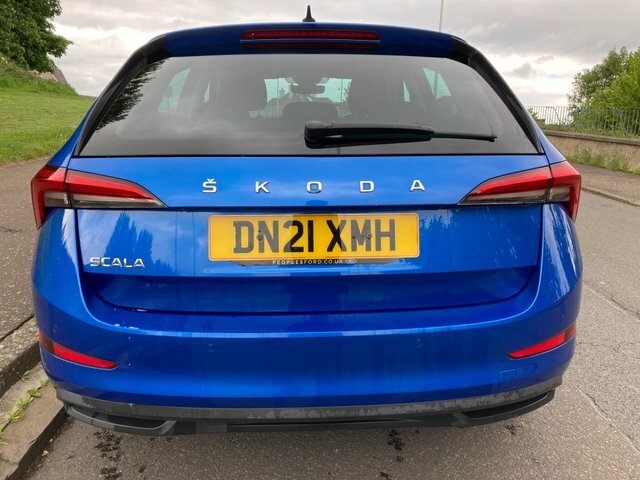 Skoda Scala 2021 1.5 Tsi Se L Dsg Euro 6 Ss DN21XMH Blue #4
