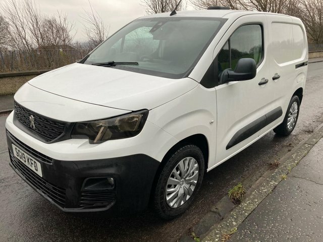 Peugeot Partner 2019 1.6 Bluehdi 1000 Grip Standard Panel Van Swb W999SHH Blue #6