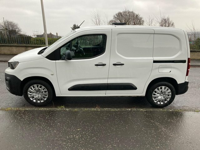 Peugeot Partner 2019 1.6 Bluehdi 1000 Grip Standard Panel Van Swb W999SHH Blue #5