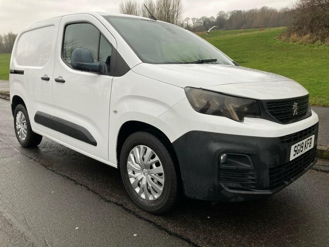 Peugeot Partner 2019 1.6 Bluehdi 1000 Grip Standard Panel Van Swb Blue