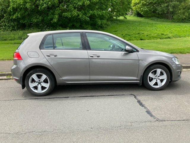 Volkswagen Golf 2016 1.6 Tdi Bluemotion Tech Match Edition Euro 6 SJ66MWC Grey #3