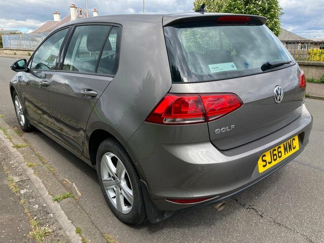 Volkswagen Golf 2016 1.6 Tdi Bluemotion Tech Match Edition Euro 6 SJ66MWC Grey #5
