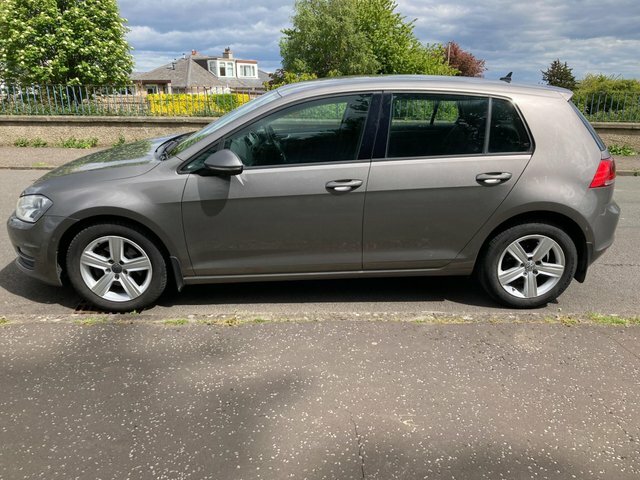 Volkswagen Golf 2016 1.6 Tdi Bluemotion Tech Match Edition Euro 6 SJ66MWC Grey #6
