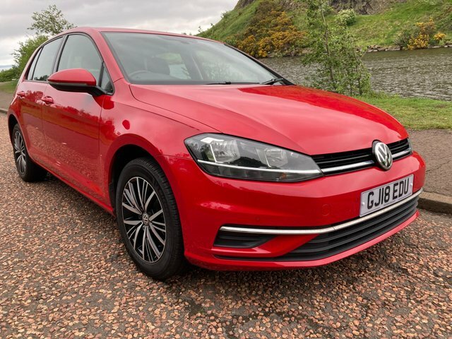 Volkswagen Golf 2018 1.0 Tsi Se Euro 6 Ss Red