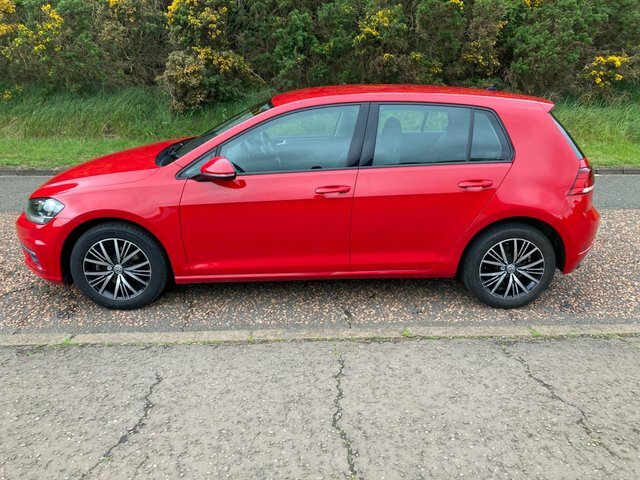 Volkswagen Golf 2018 1.0 Tsi Se Euro 6 Ss GJ18EDU Red #6