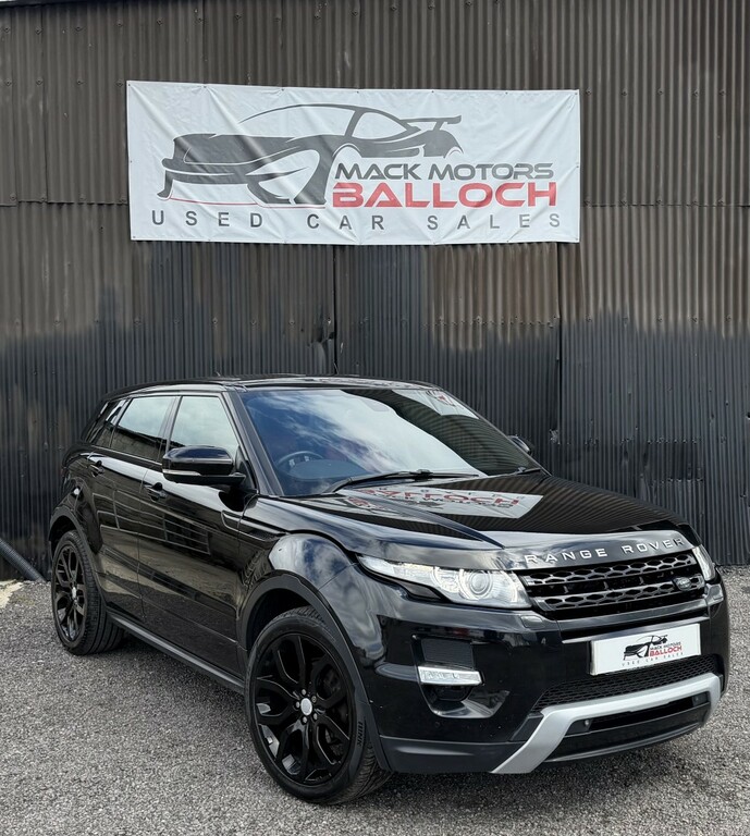 Land Rover Range Rover Evoque Suv 2.2 Sd4 Dynamic 2015 Black