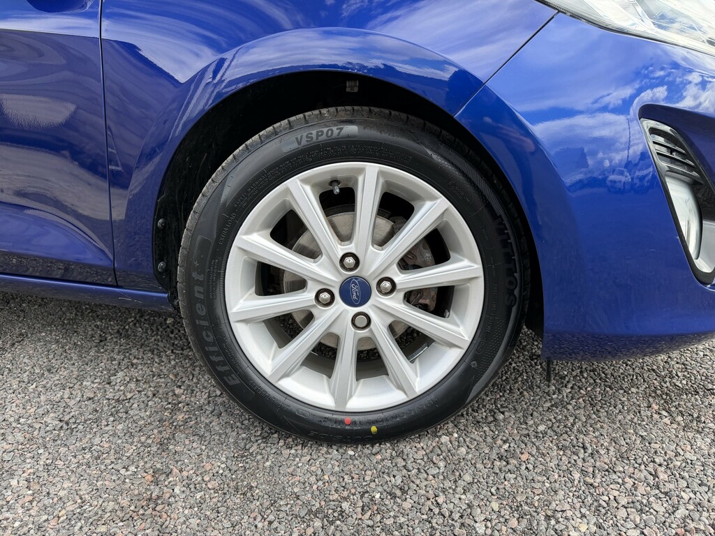 Ford Fiesta Hatchback 1.0 T Ecoboost Titanium 2018 AX67FCU Blue #3