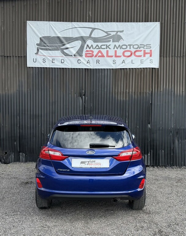 Ford Fiesta Hatchback 1.0 T Ecoboost Titanium 2018 AX67FCU Blue #6