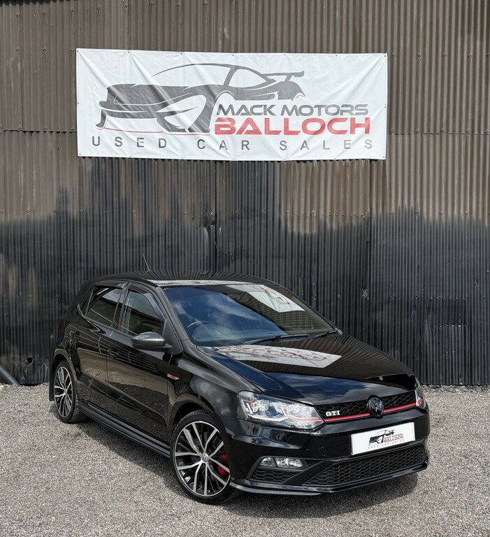 Volkswagen Polo Hatchback 1.8 Tsi Bluemotion Tech Gti 2017 Black