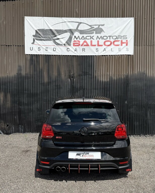 Volkswagen Polo Hatchback 1.8 Tsi Bluemotion Tech Gti 2017 WV17UFP Black #6