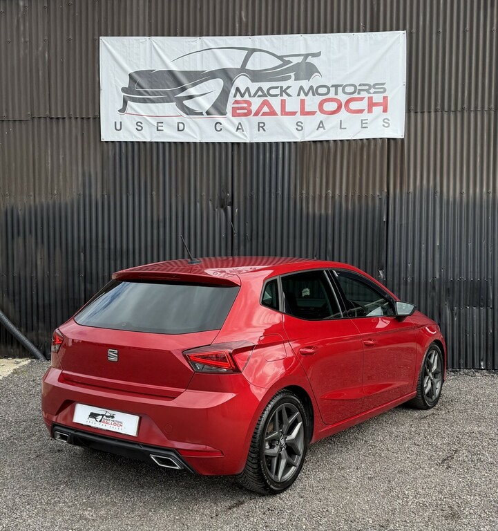 Seat Ibiza Hatchback 1.0 Tsi Fr 2018 CK18KNP Red #5