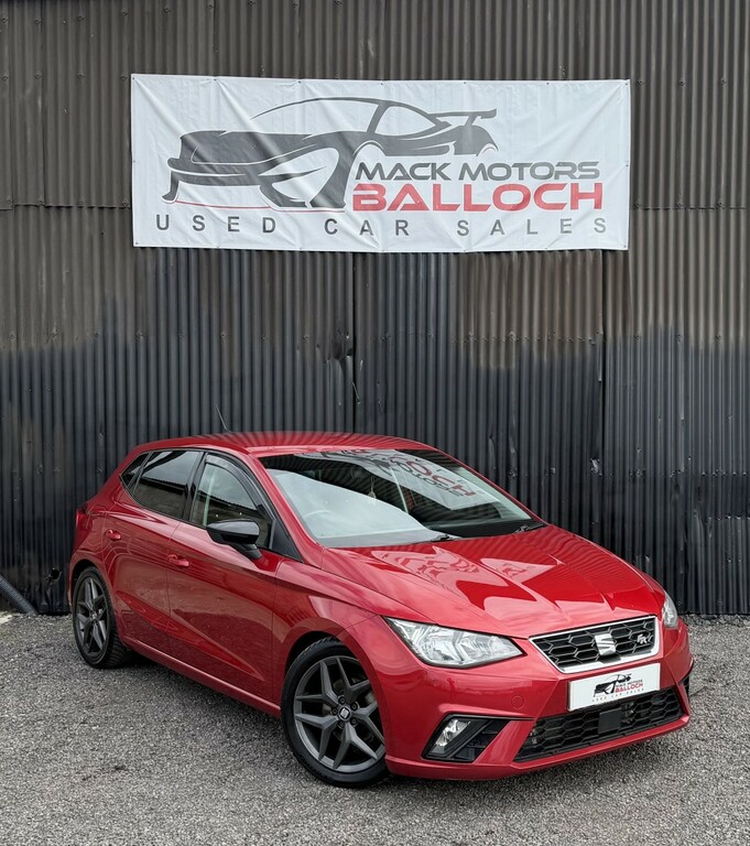 Seat Ibiza Hatchback 1.0 Tsi Fr 2018 Red