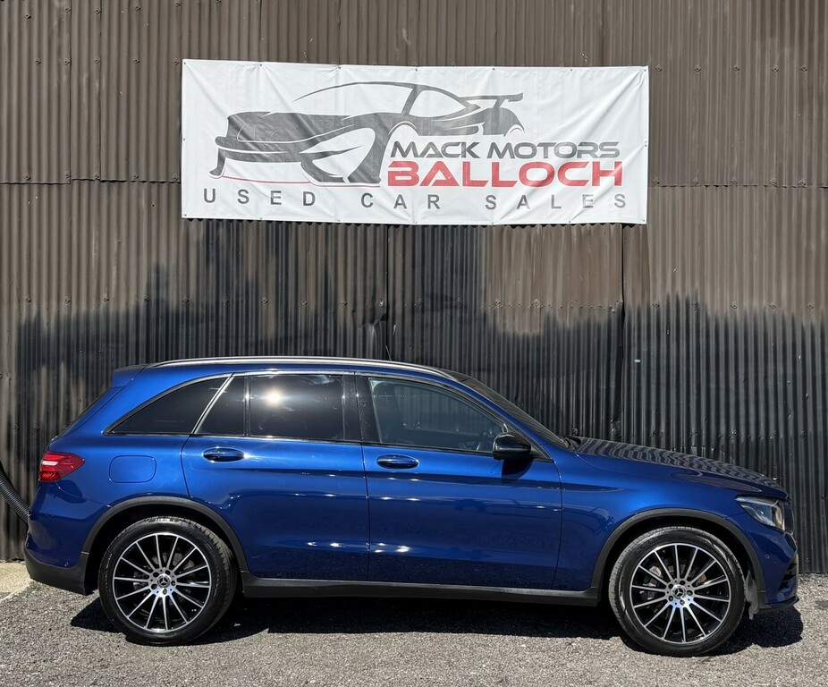 Mercedes-Benz GLC Class Suv 2.1 Glc250d Amg Line 2018 SY68YFN Blue #4