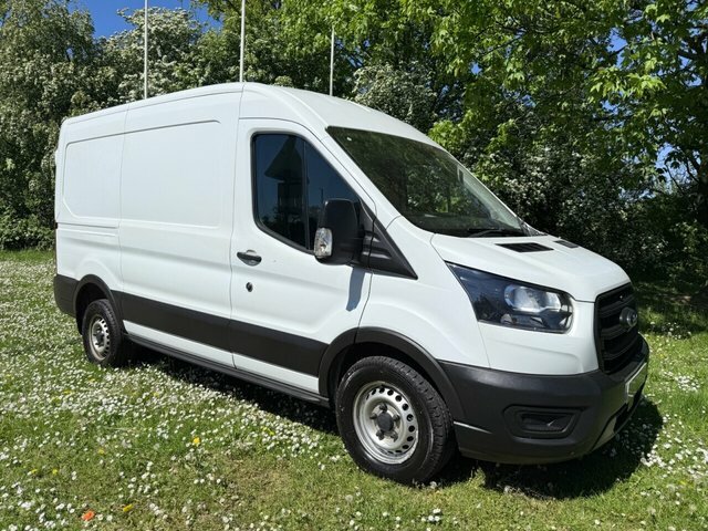 Ford Transit Custom 2.0 350 Ecoblue Leader Panel Van HK21XLV White #3