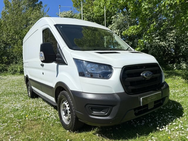 Ford Transit Custom 2.0 350 Ecoblue Leader Panel Van White