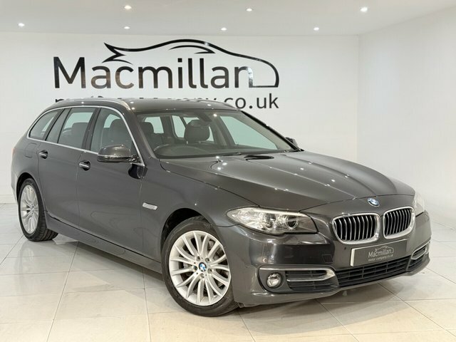 BMW 5 Series 2.0 520D Luxury Touring Euro 6 Grey #2