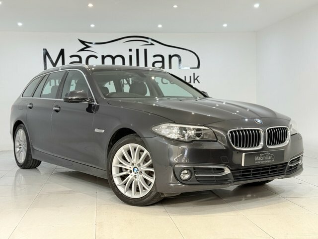 BMW 5 Series 2.0 520D Luxury Touring Euro 6 Grey #4
