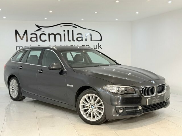 BMW 5 Series 2.0 520D Luxury Touring Euro 6 Grey #3