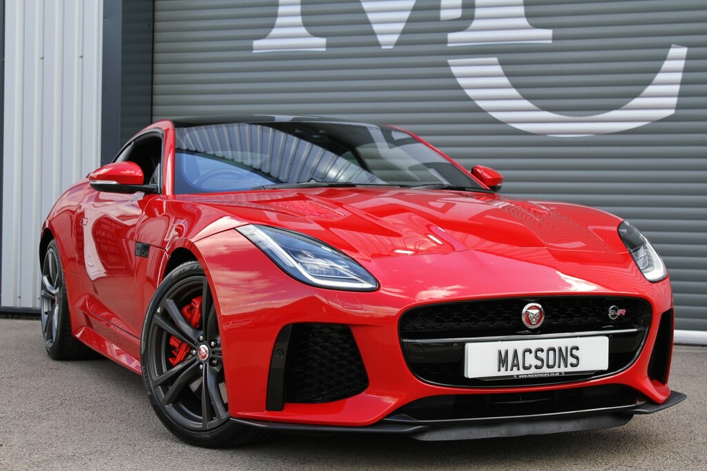 Jaguar F-Type Coupe 5.0 V8 Svr Awd 575 2017 Red #4