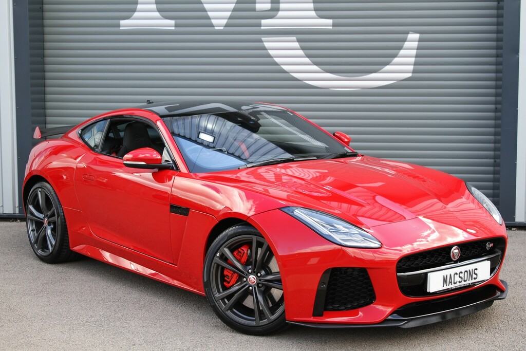Jaguar F-Type Coupe 5.0 V8 Svr Awd 575 2017 Red #2