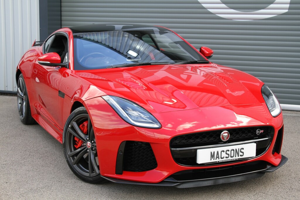 Jaguar F-Type Coupe 5.0 V8 Svr Awd 575 2017 Red #3