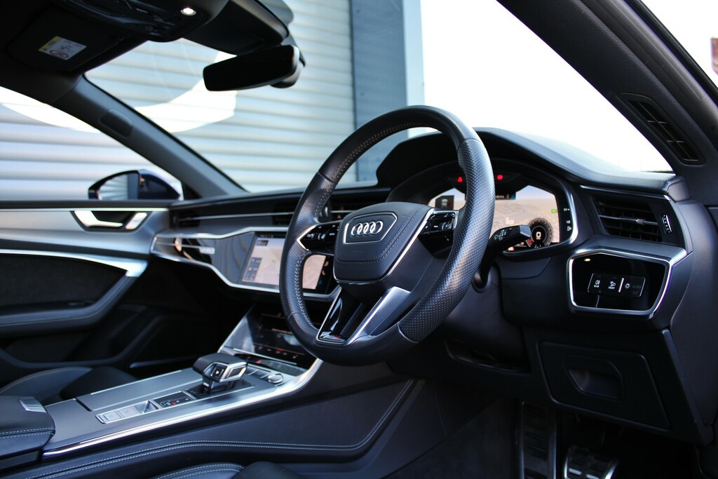 Audi A7 Hatchback 3.0 Tdi V6 50 S Line 2018 Blue #6