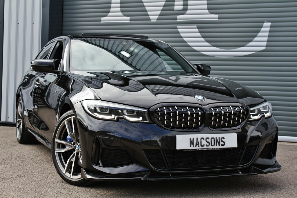 BMW 3 Series Saloon 3.0 M340d Xdrive Saloon 2020 Black #4