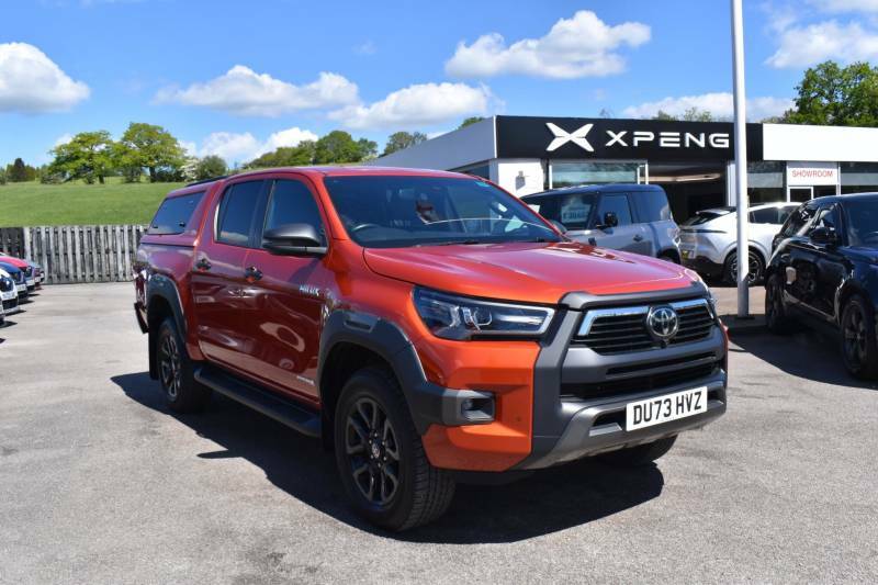 Toyota HILUX 2.8 D-4d Invincible X 4Wd Euro 6 Ss - DU73HVZ Orange #4