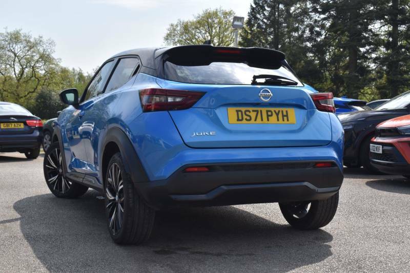 Nissan Juke 1.0 Dig-t Tekna Dct Euro 6 Ss - 2022 DS71PYH Blue #3