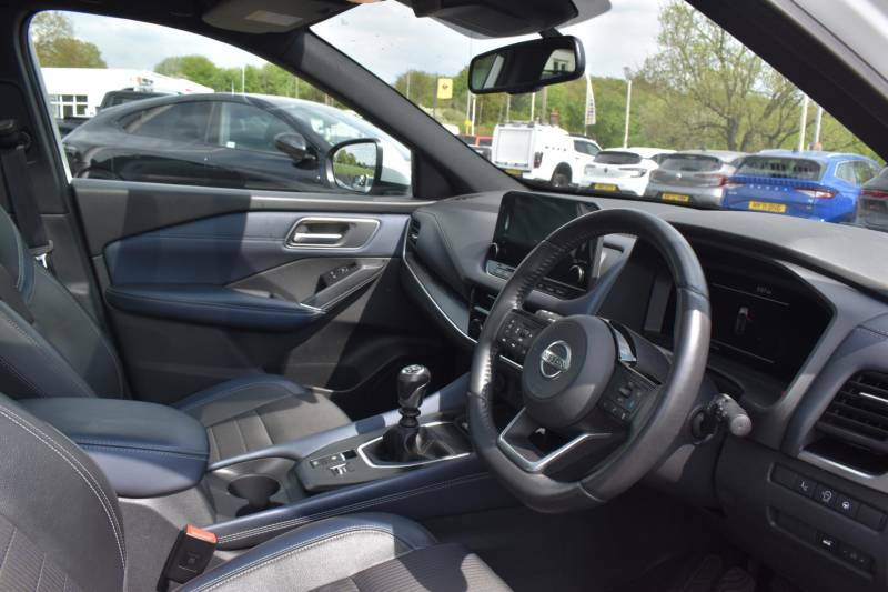 Nissan Qashqai 1.3 Dig-t Mhev Tekna Euro 6 Ss - 2022 22 DN22APF White #5