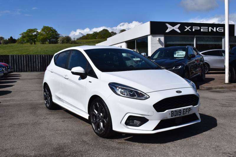 Ford Fiesta 1.0T Ecoboost St-line Euro 6 Ss - 2019 19 BD19EFP White #5