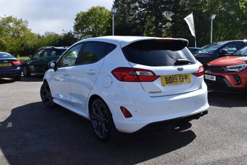 Ford Fiesta 1.0T Ecoboost St-line Euro 6 Ss - 2019 19 BD19EFP White #2