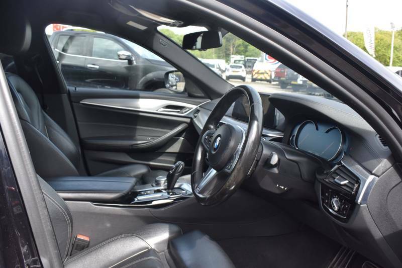 BMW 5 Series 2.0 520D M Sport Xdrive Euro 6 Ss - 20 YD17FMK Black #5