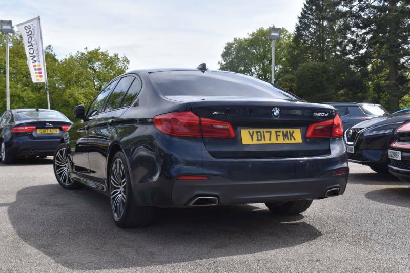 BMW 5 Series 2.0 520D M Sport Xdrive Euro 6 Ss - 20 YD17FMK Black #3