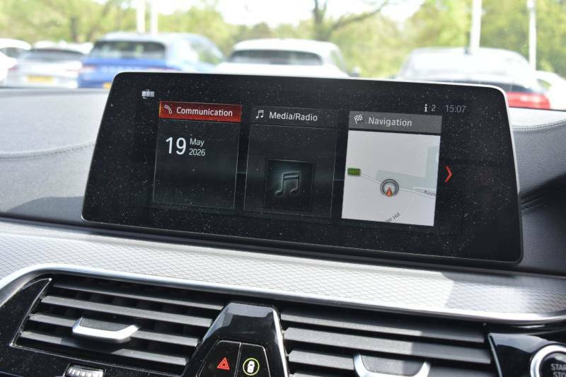 BMW 5 Series 2.0 520D M Sport Xdrive Euro 6 Ss - 20 YD17FMK Black #6