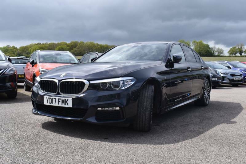 BMW 5 Series 2.0 520D M Sport Xdrive Euro 6 Ss - 20 YD17FMK Black #2