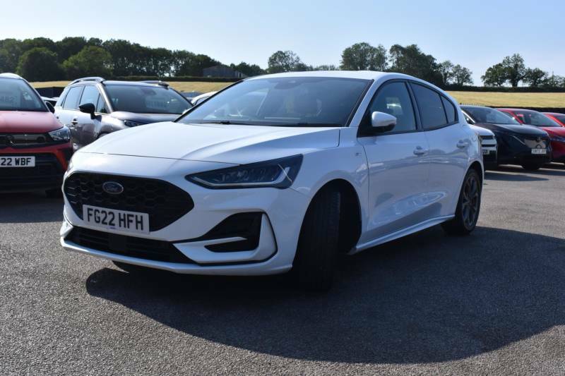 Ford Focus 1.0T Ecoboost St-line Euro 6 Ss - 2022 22 FG22HFH White #2